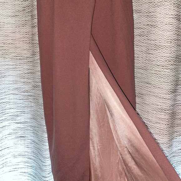 Windsor Strapless Wrap Gown - Picture 4 of 4